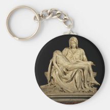 Michelangelo's 'Pieta' Key Chains