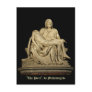Michelangelo's 'Pieta' Postcard