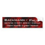Michele Bachmann 2012 Bumper Sticker