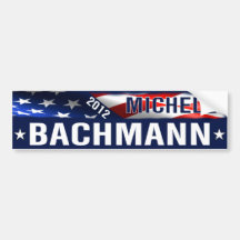 Michele Bachmann 2012 Bumper Stickers