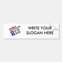 MICHELE BACHMANN 2012 SWAY BUMPER STICKER