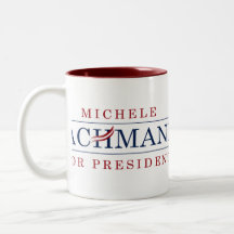 MICHELE BACHMANN BUMPER STICKER COFFEE MUGS