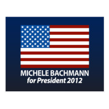 Michele Bachmann for President 2012 Postcard