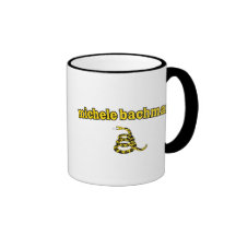 Michele Bachmann Gadsden Snake Mugs