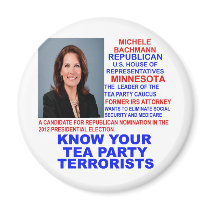 Michele Bachmann, Tea Party Terrorist Fridge Magnet