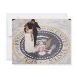 Michelle and Barack Obama invitations