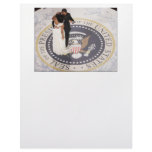 Michelle and Barack Obama letterhead