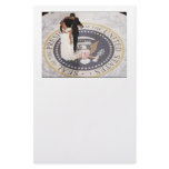 Michelle and Barack Obama stationery