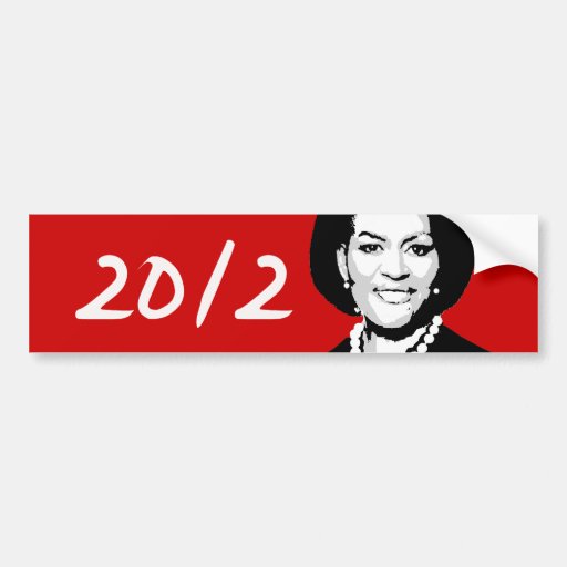Michelle Obama 2012 Bumper Sticker