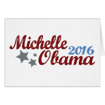 Michelle Obama 2016 Greeting Cards