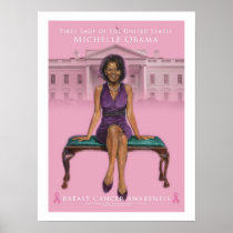 Michelle Obama-Breast Cancer Awareness 15 x 20 Posters