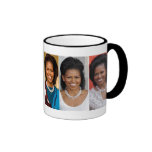 MICHELLE OBAMA FASHION QUEEN IN ENGLAND MUGS