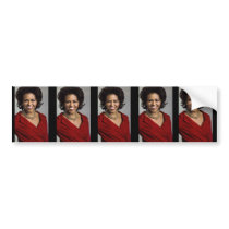 MICHELLE OBAMA FIRST LADY bumpersticker. Bumper Sticker