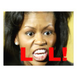 Michelle Obama LOL Custom Invitation