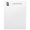 Michelle Obama outline letterhead