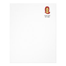 MICHELLE OBAMA TALK BUBBLE CUSTOM LETTERHEAD