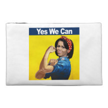 Michelle the Riveter - Yes we can.png Travel Accessory Bag