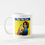 MICHELLE THE RIVETER - YES WE CAN.png Mugs