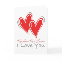 Michif Valentine Card