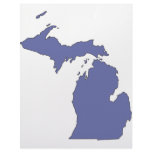 Michigan: A BLUE State Custom Letterhead