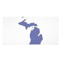 Michigan: A BLUE State Picture Card