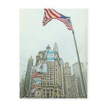 Michigan Avenue Bridge Chicago IL Postcards