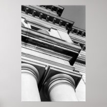 Michigan Capitol Building Poster