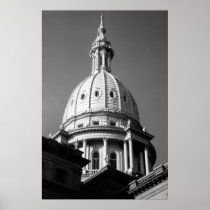 Michigan Capitol Building  Posters