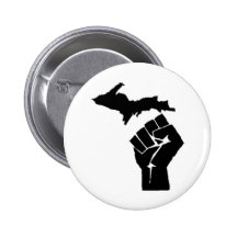 Michigan Fist Pin