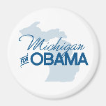 Michigan for Obama.png Refrigerator Magnet