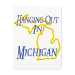 Michigan - Hanging Out Postcard