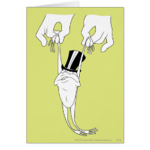 Michigan J. Frog with Help Greeting Card