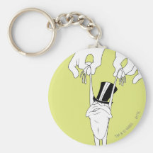 Michigan J. Frog with Help Key Chains