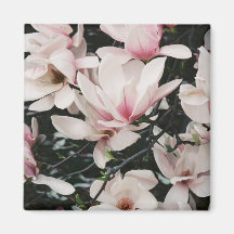 Michigan Magnolia Fridge Magnet