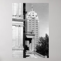 Michigan National Building Print