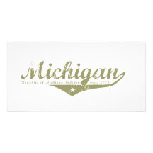 Michigan Revolution T-shirts Photo Card Template