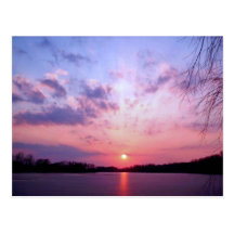 Michigan Sunset 1 Post Card