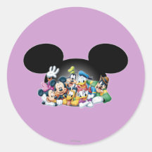 Mickey Mouse et amis 7 Autocollant