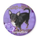 MickeyElvis Chihuahua Magnet