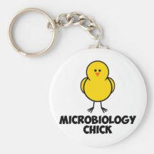 Microbiology Chick Key Chain