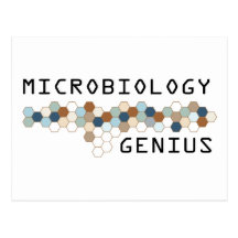 Microbiology Genius Postcard