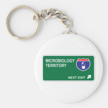 Microbiology Next Exit Key Chains