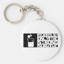 Microbiology Survive Keychains