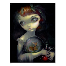 "Microcosm:  Fawn" Postcard