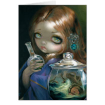 "Microcosm:  Sea Monsters" Greeting Card cartes