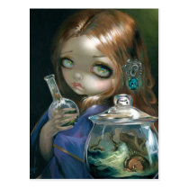 "Microcosm:  Sea Monsters" Postcard postcards