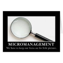 Micromanagement can be a successful strategy