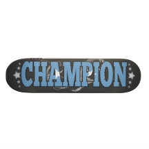 Micronesian and a Champion Skateboards