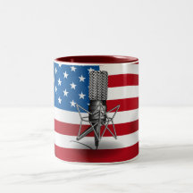 Microphone Etats-Unis Mug