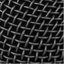 Microphone Grid Background Acrylic Cut Out